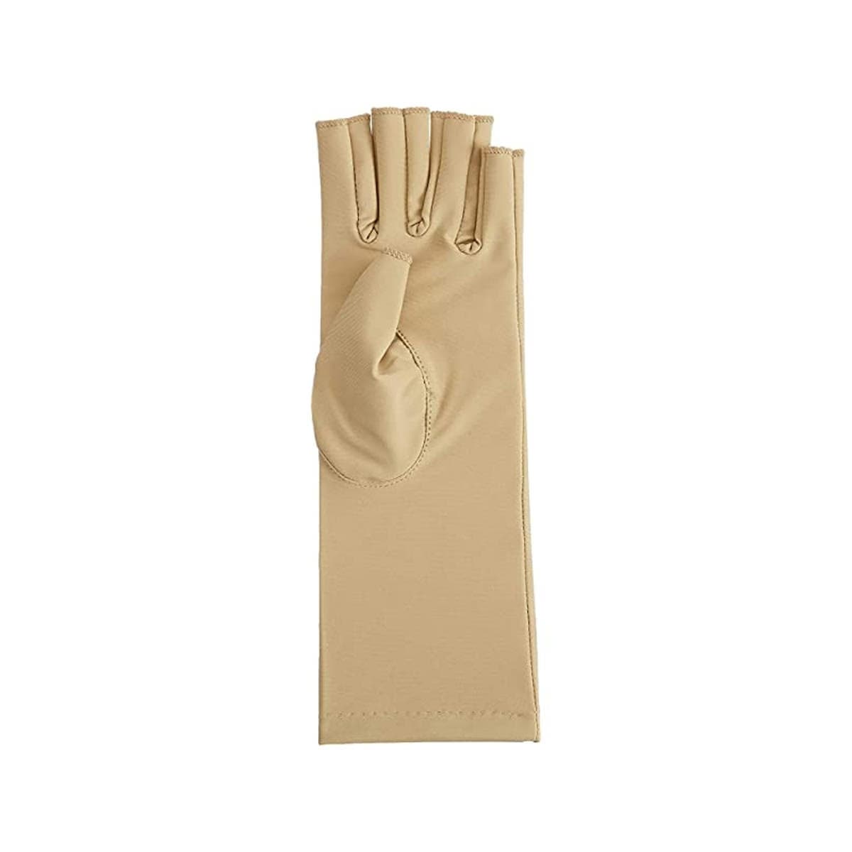 Rolyan Compression Gloves Wrist Length, 3/4 Finger Right hand, Large - Each - Image 1