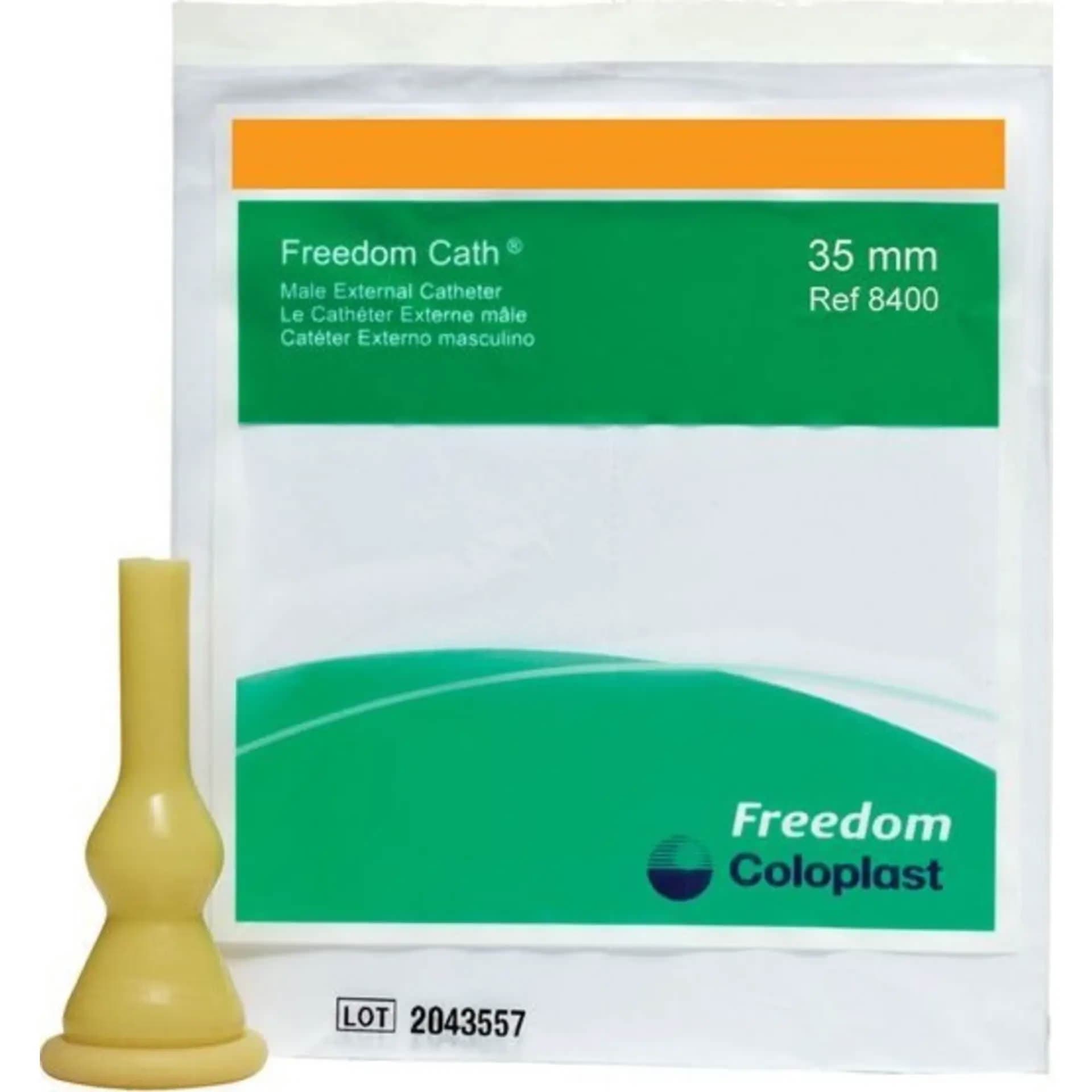 Freedom Cath Self Adhering Male External Catheter, 35 mm - Case of 100 - Image 1