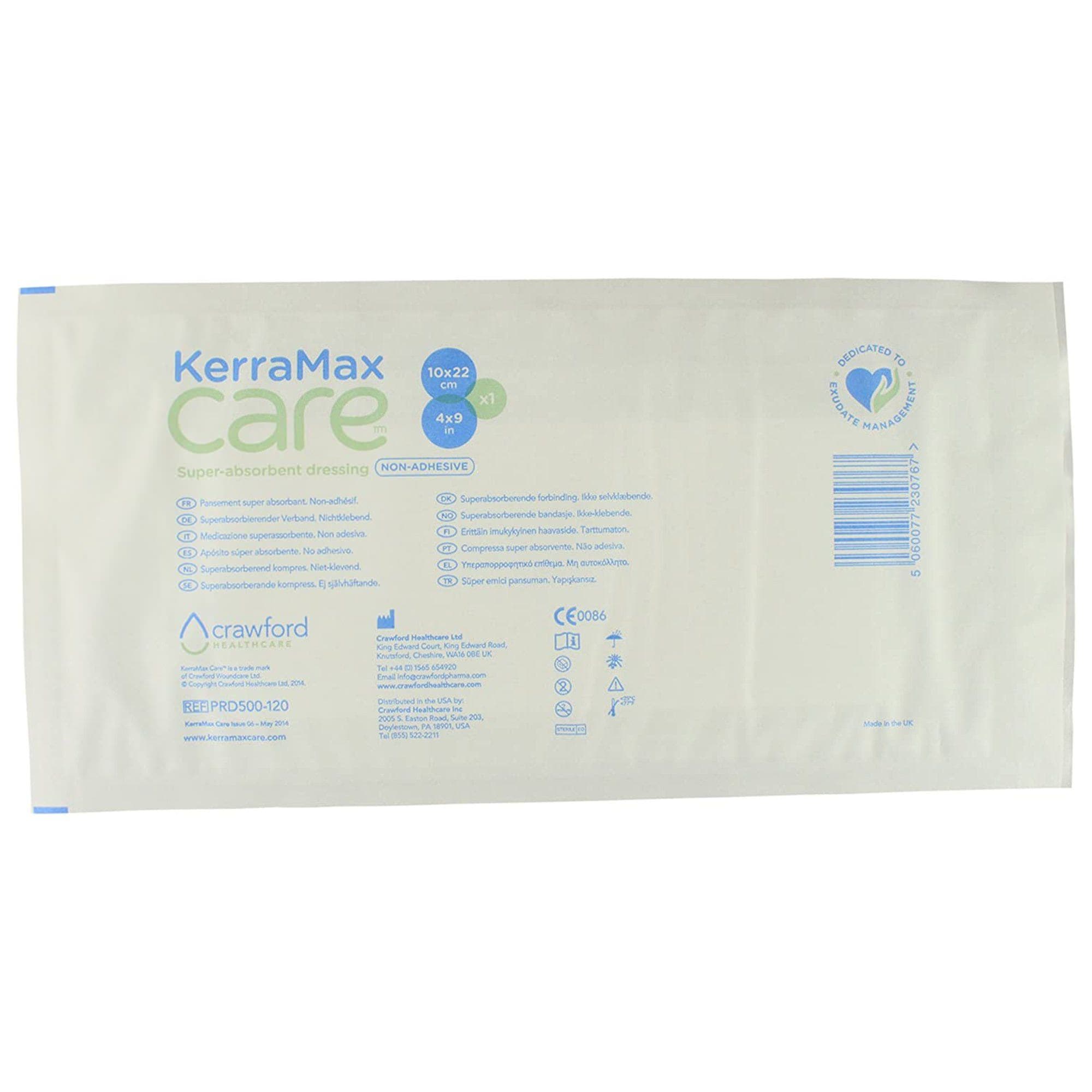 KerraMax Care Super Absorbent Dressing, 4" X 9" - Image 1