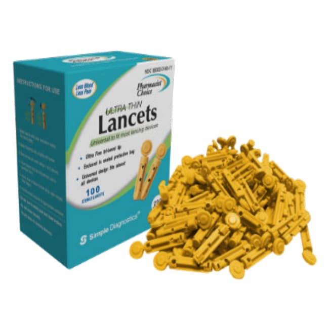 Pharmacist Choice Twist Top Lancets, 33G - Case of 10000 - Image 1