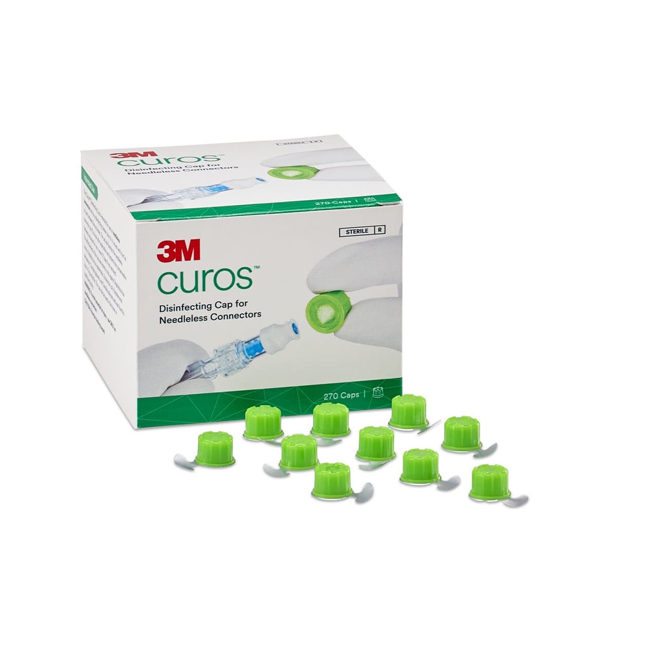 3M Curos Disinfecting Cap for Needleless Connector - Image 1