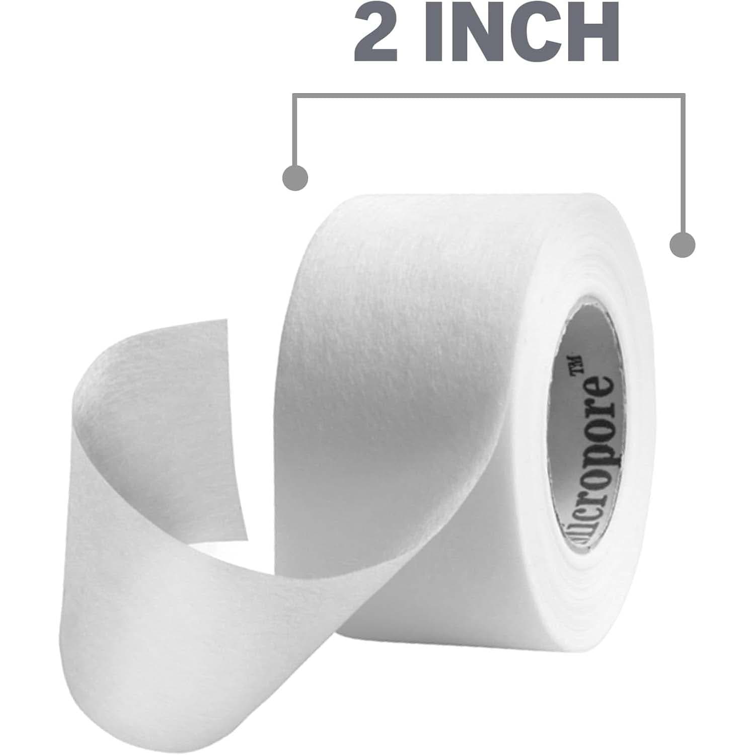 3M Nexcare Gentle Paper First Aid Tape, 2" x 10yd, Carded, White - Image 2