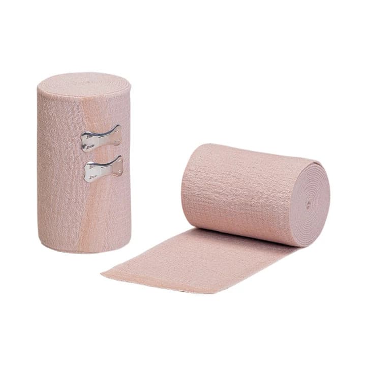 ProCare NonSterile Elastic Bandages with Clip Closure, Tan, 2 Inch x 4-1/2 Yard - Package of 10 - Image 1