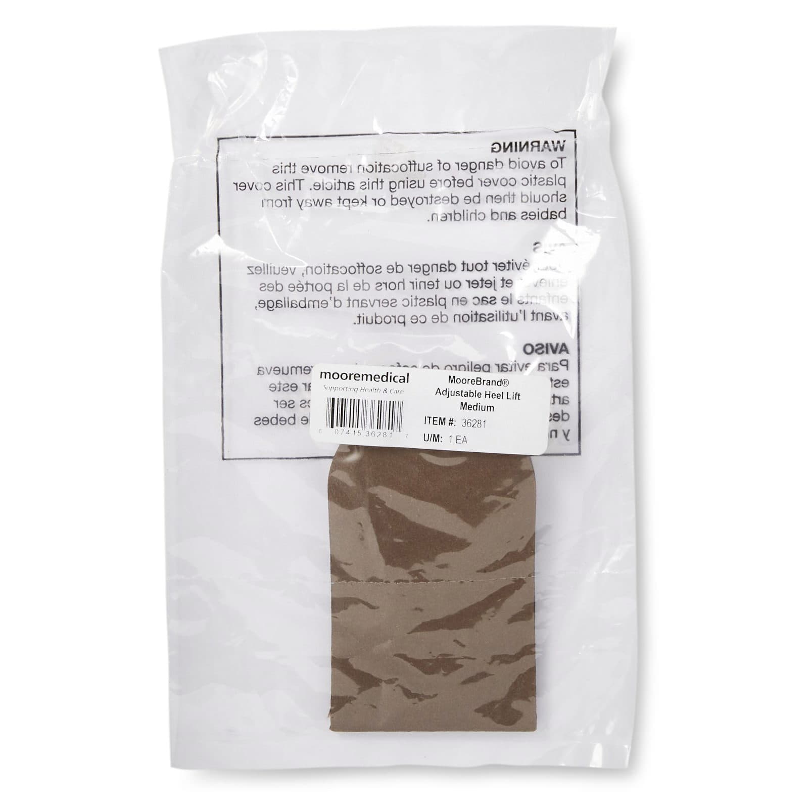 McKesson Adjustable Heel Lift Passion Mocha - Image 2