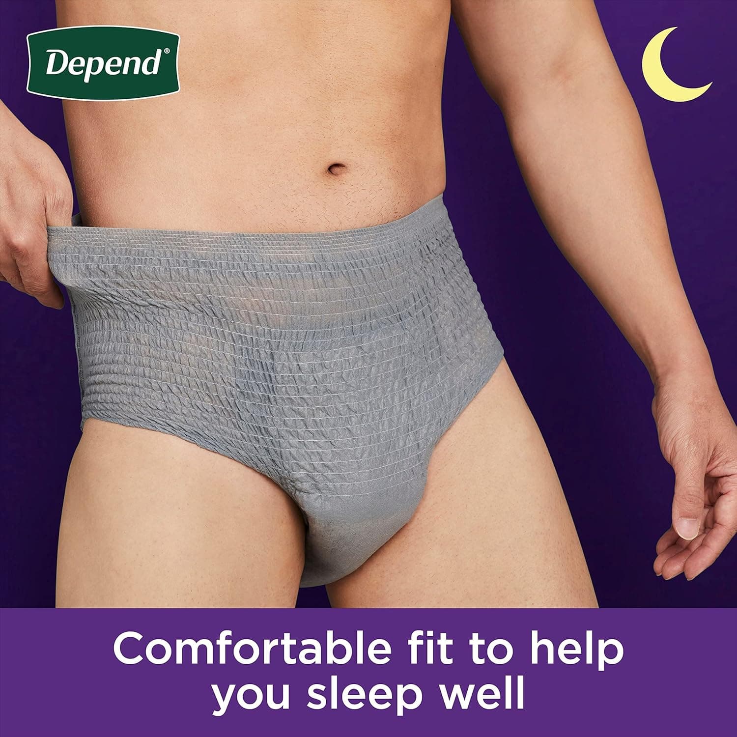 Depend Night Defense Underwear for Men - Image 3