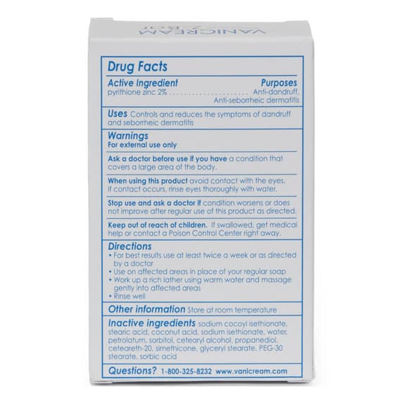 Vanicream Z-Bar Medicated Cleansing Bar,3.5 oz - Image 3