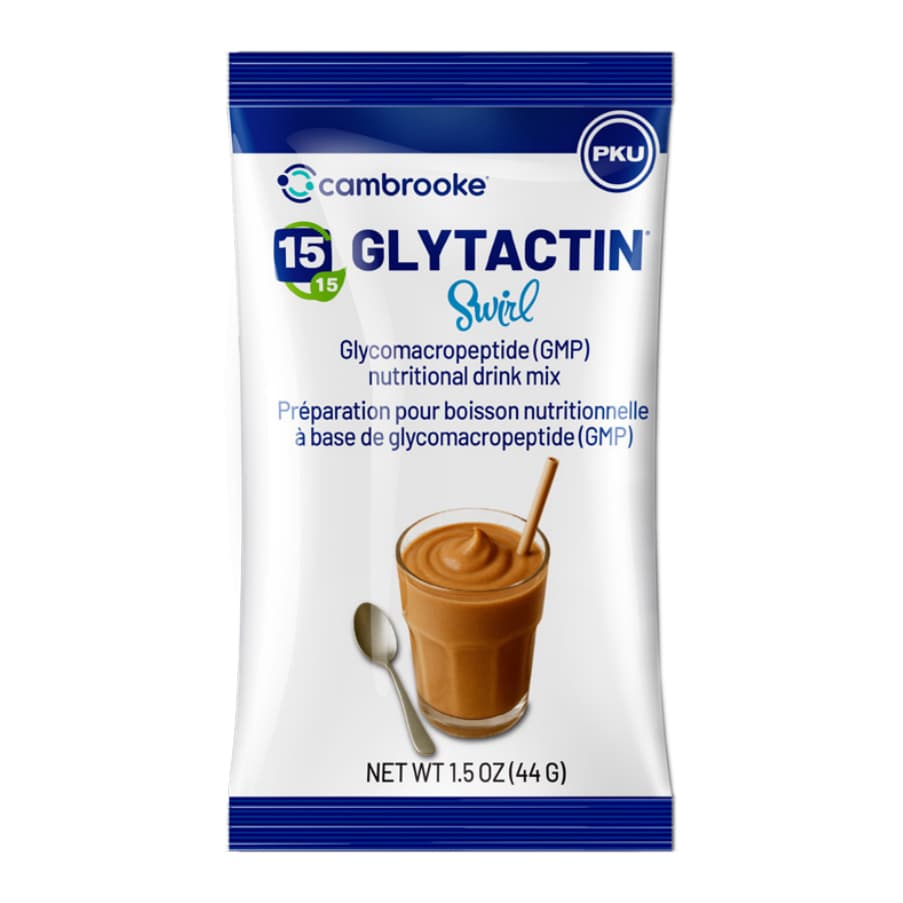 Glytactin Swirl 15 Oral Supplement, Chocolate - Case of 14