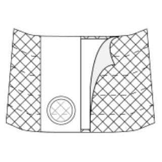 Nu-Hope 9" Flat panel Ostomy Support Belt, White, X-Large - Image 1