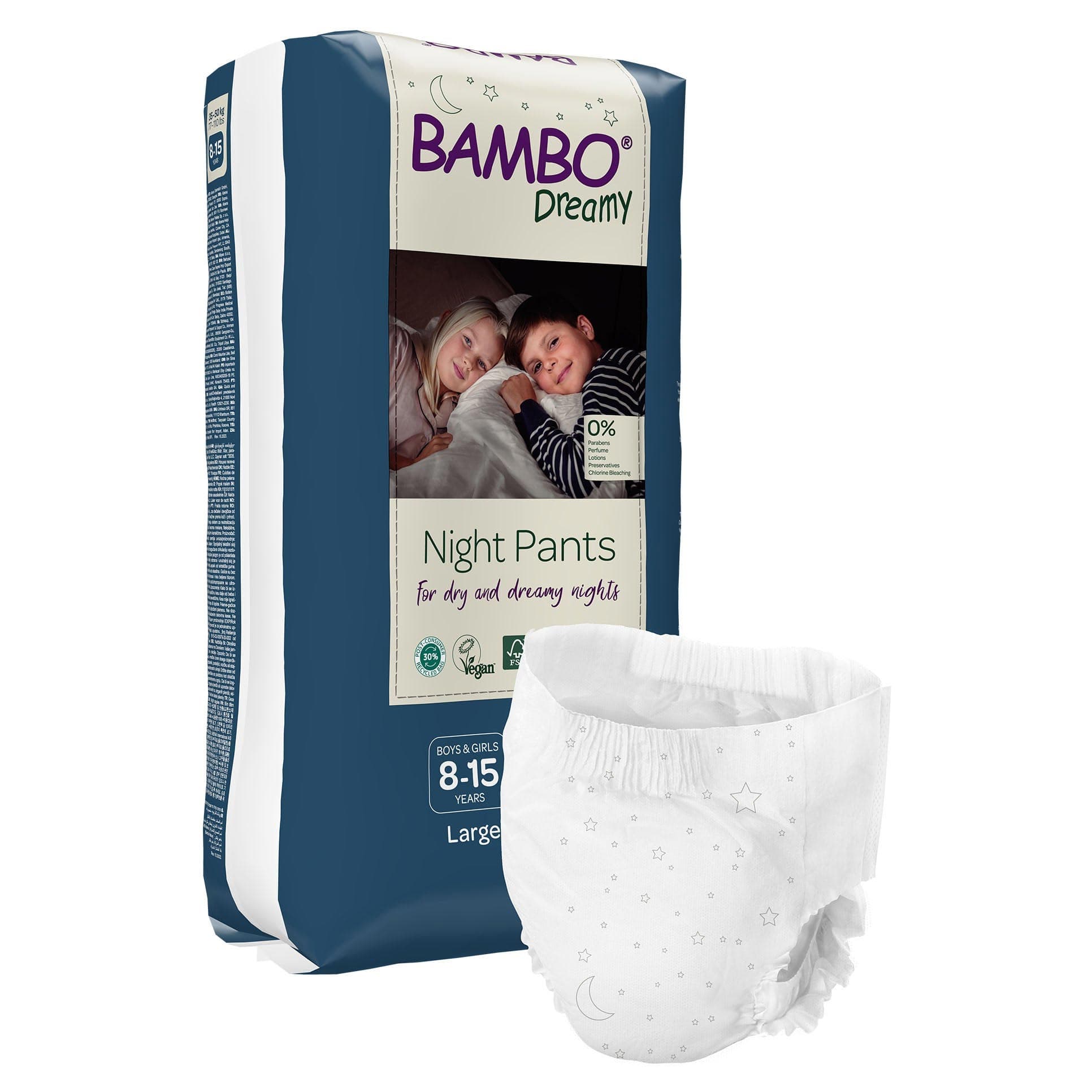 Bambo Dreamy Night Pants, Unisex - Image 2