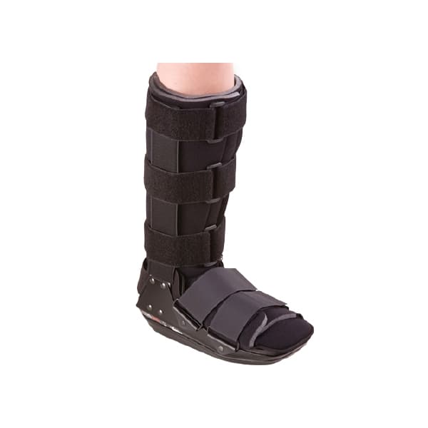 Breg ProGait Walker Boot D-Ring Semi-Rigid Left and Right Foot, Black, Male 5-1/2 - 9 and Female 6 to 9-1/2, Medium - Each - Image 1