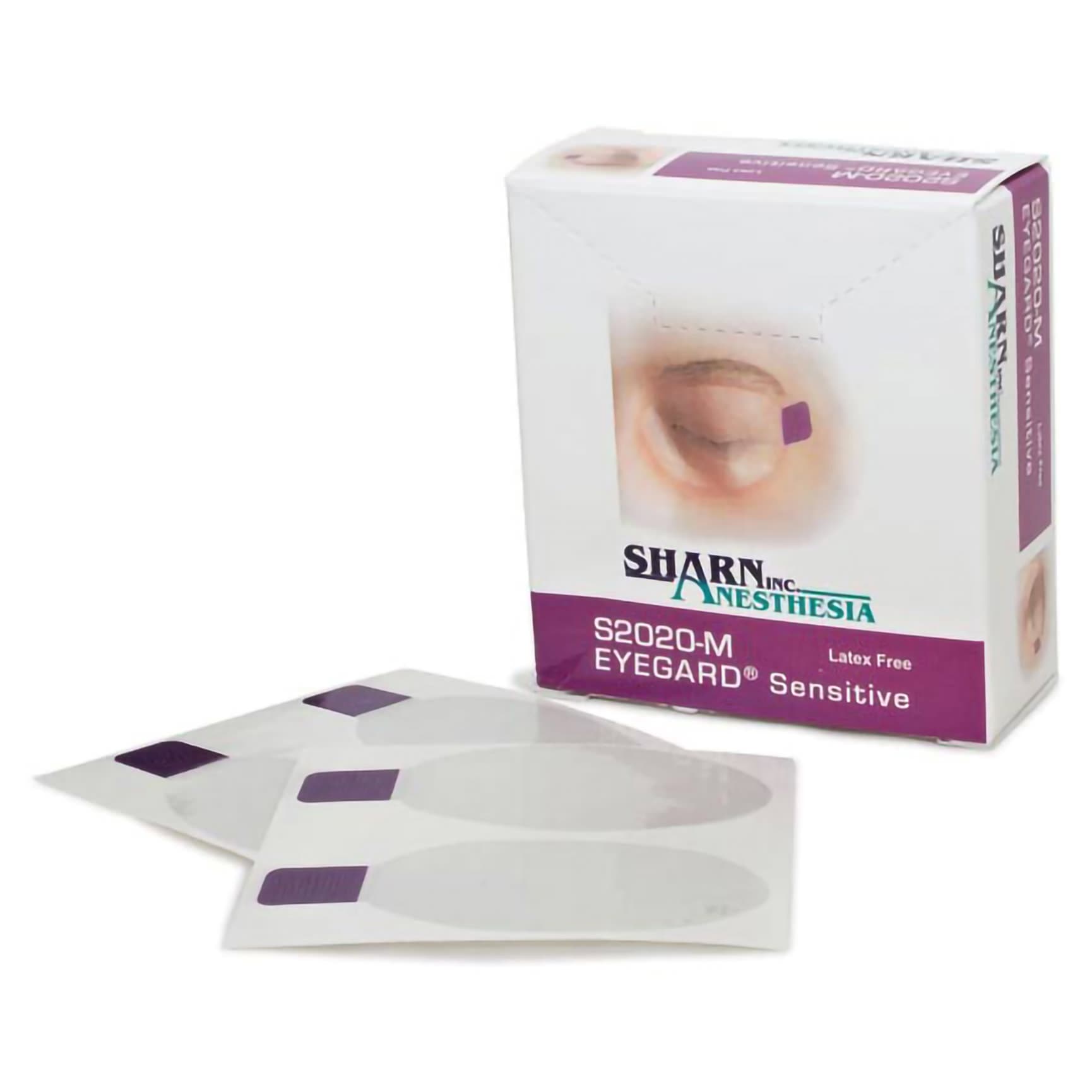 EyeGard Sensitive Eye Protector Clear Adult Disposable - Box of 50 - Image 1