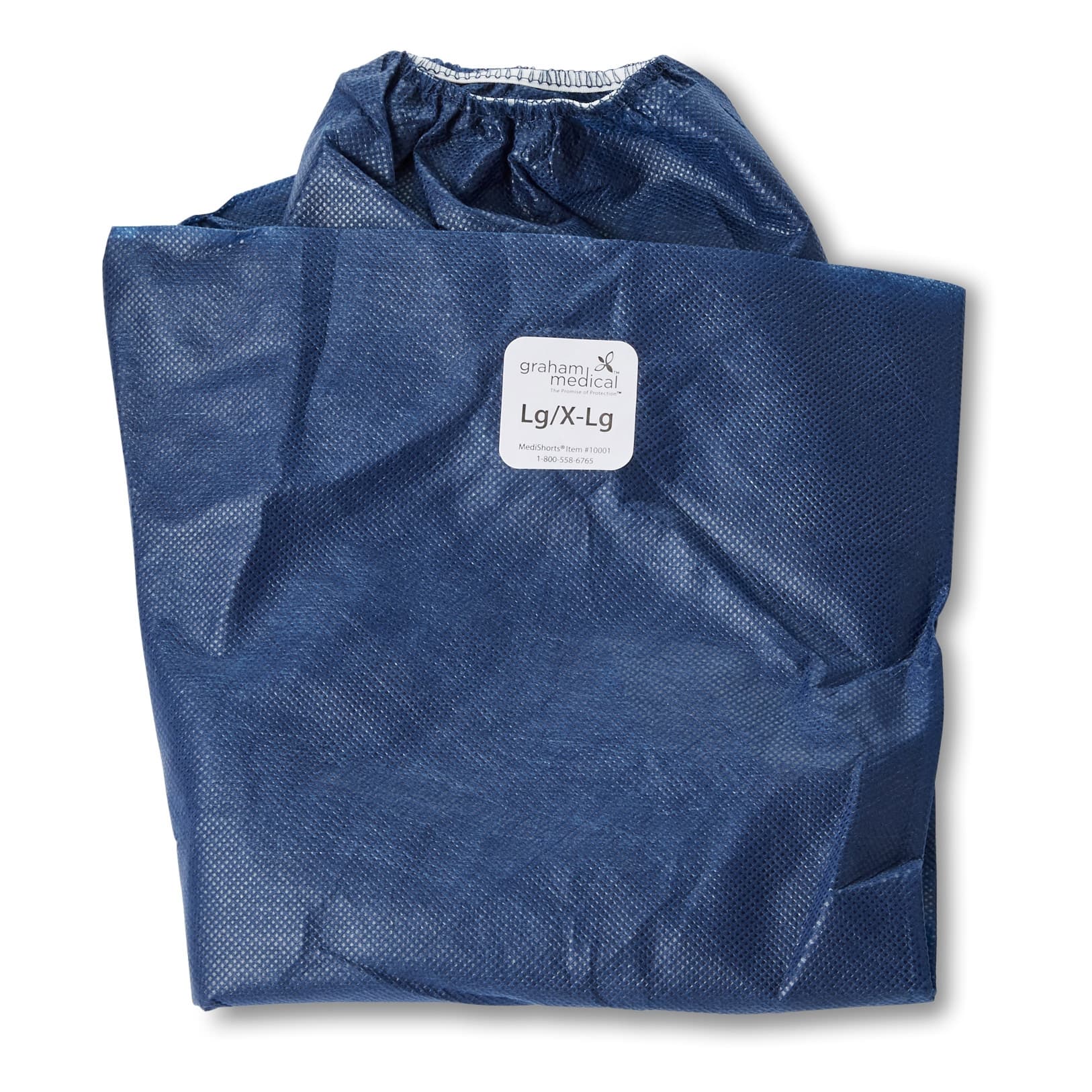 MediShorts Exam Shorts, Navy Blue - Image 3