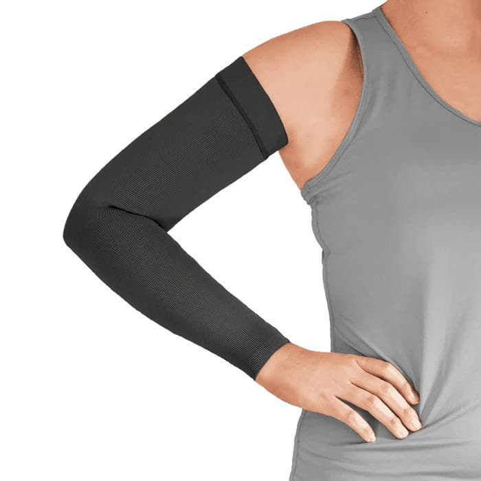 ExoStrong Arm Sleeve, Knit top, Regular, Extra Large, Black - Image 1
