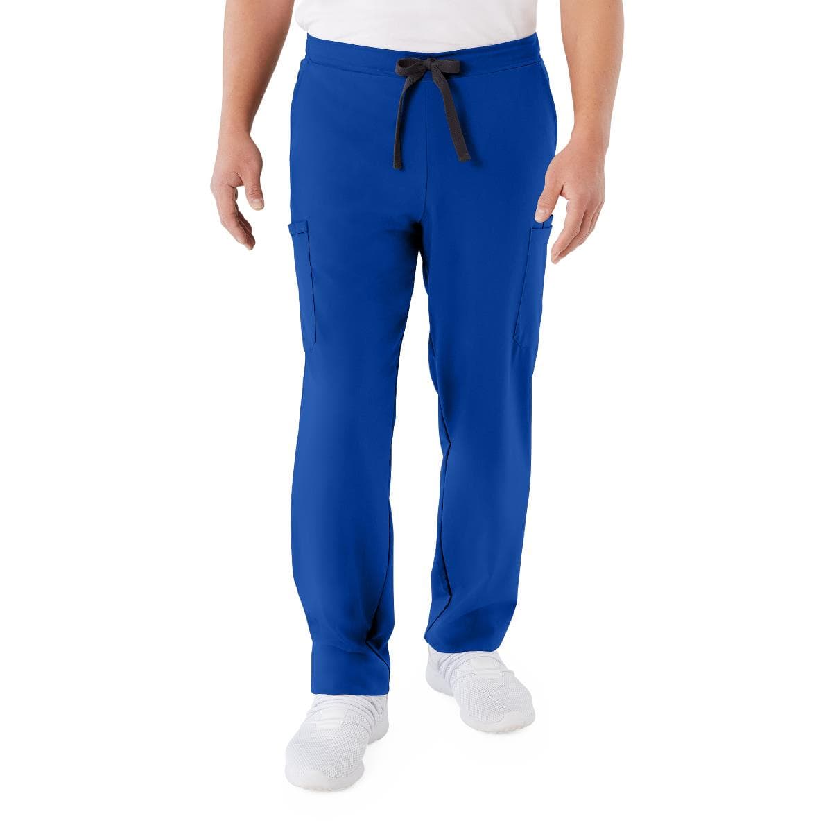 Medline Clinton AVE Scrub Pants with 6 Pockets, Royal Blue, 2XLarge, Regular - Each - Image 1