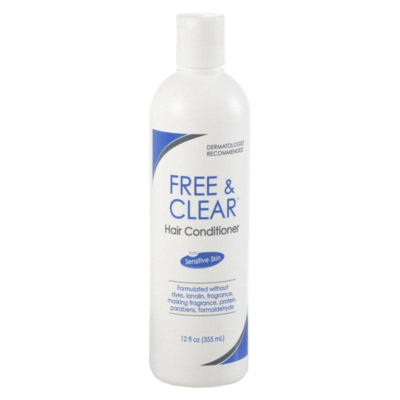 Free & Clear Hair Conditioner for Sensitive Skin, Unscented, 12 oz - Each - Image 1