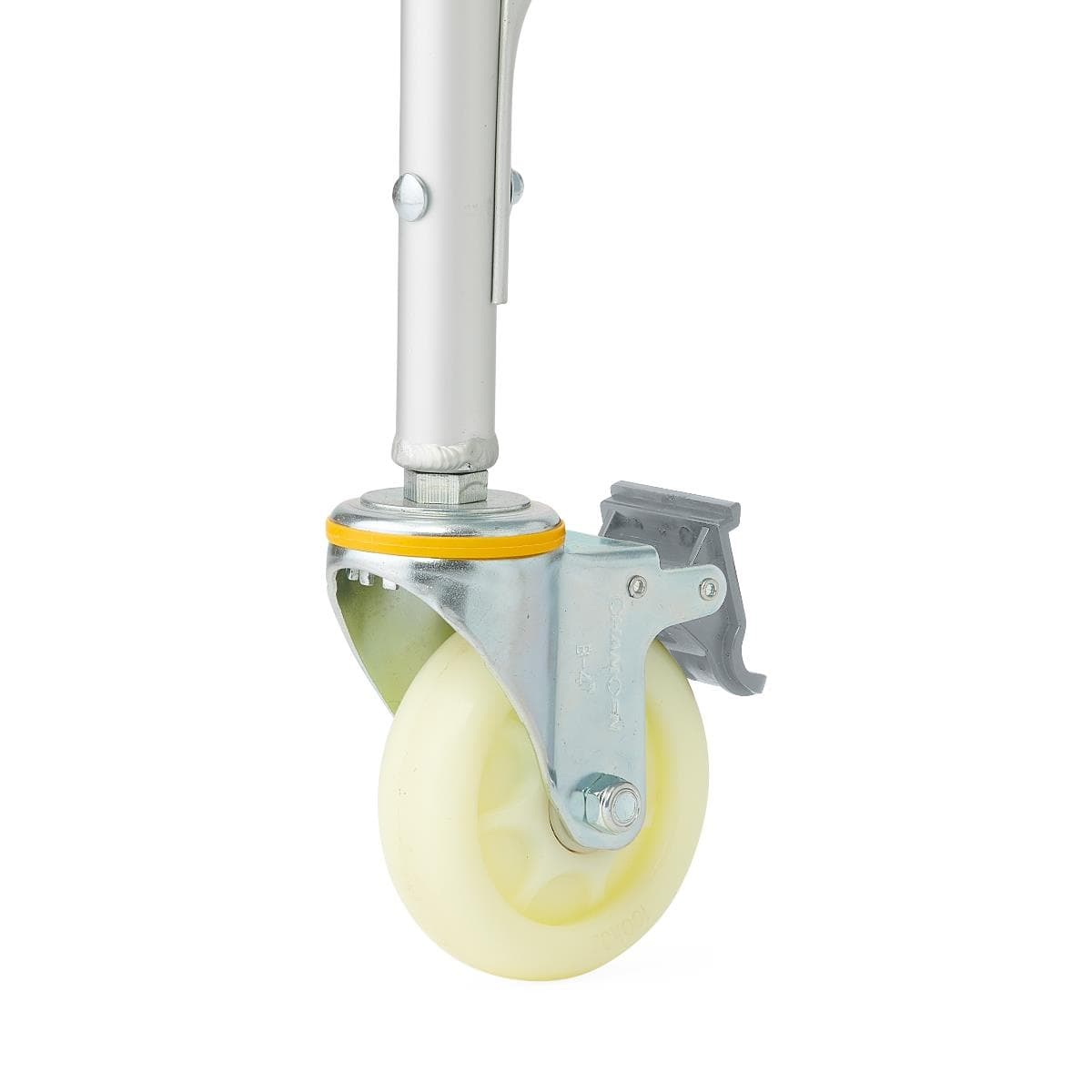 Medline Aluminum Bariatric Commode, 4 Locking Casters - Image 2