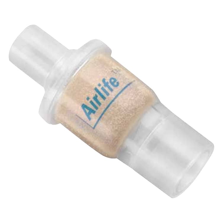 AirLife 80 to 600 ml Hygroscopic Condenser Humidifier Without Suction Port - Case of 50 - Image 1