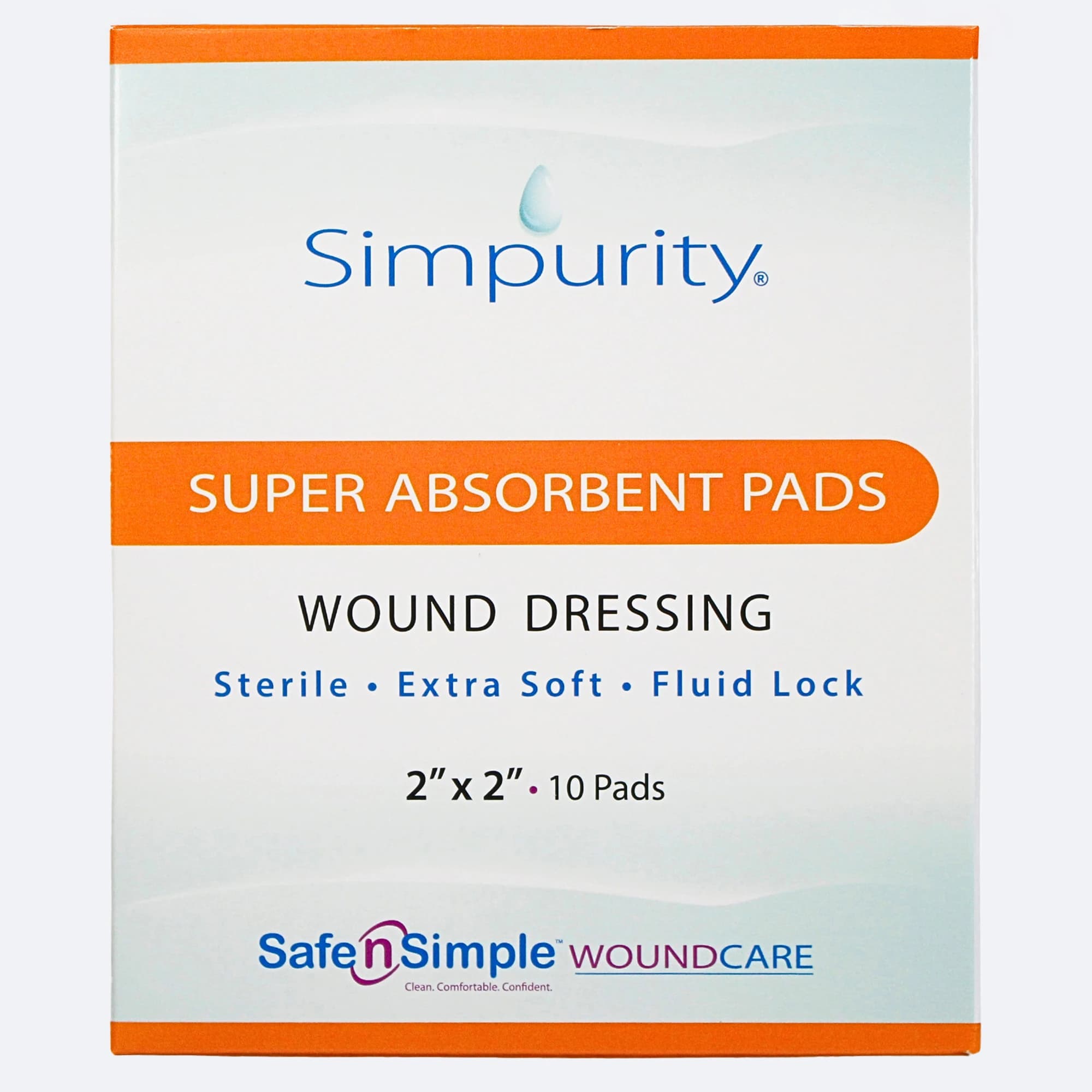 Simpurity Super Absorbent Dressing Pads - Image 3