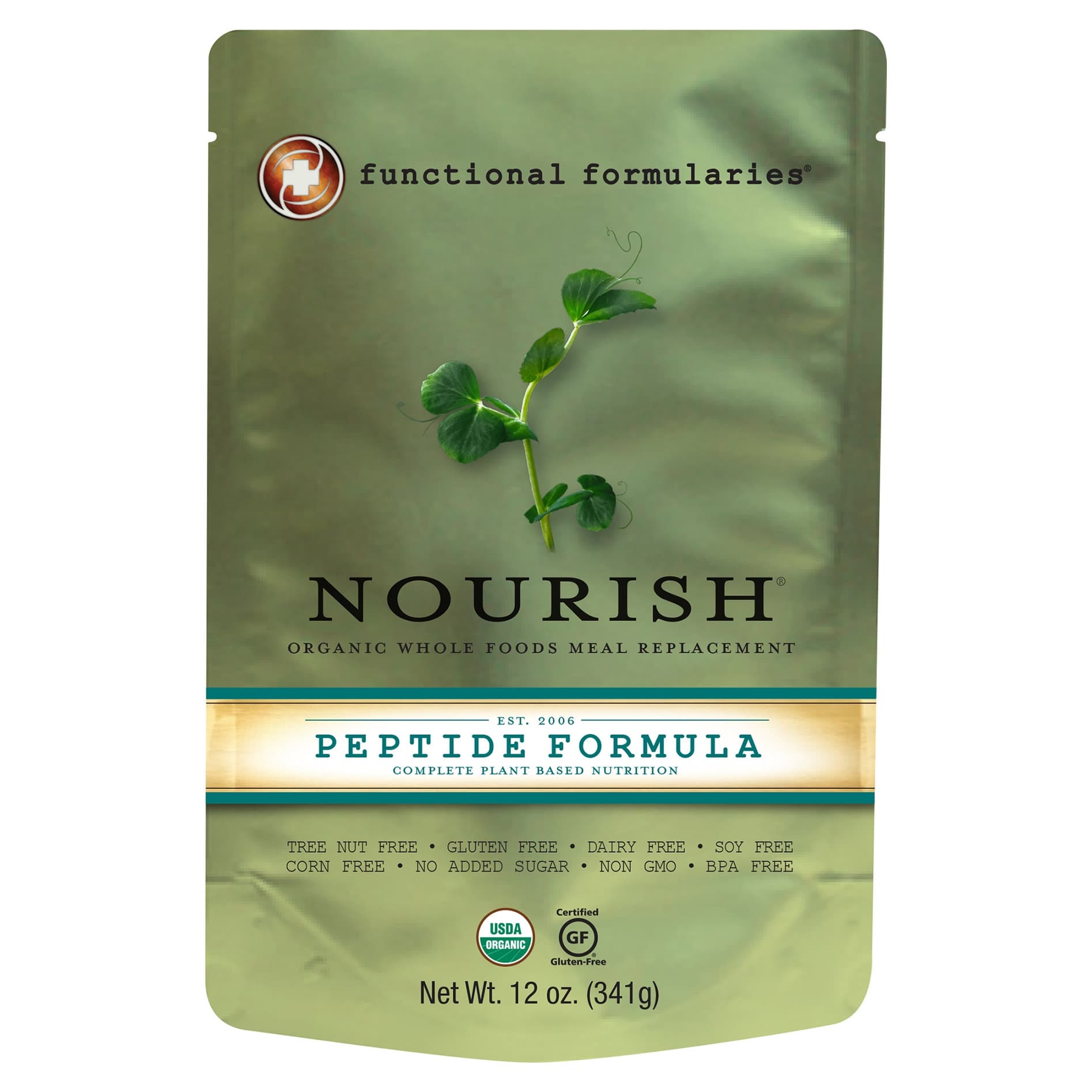 Nutritional Medicinals Nourish Peptide Supplemental Formula - Image 1