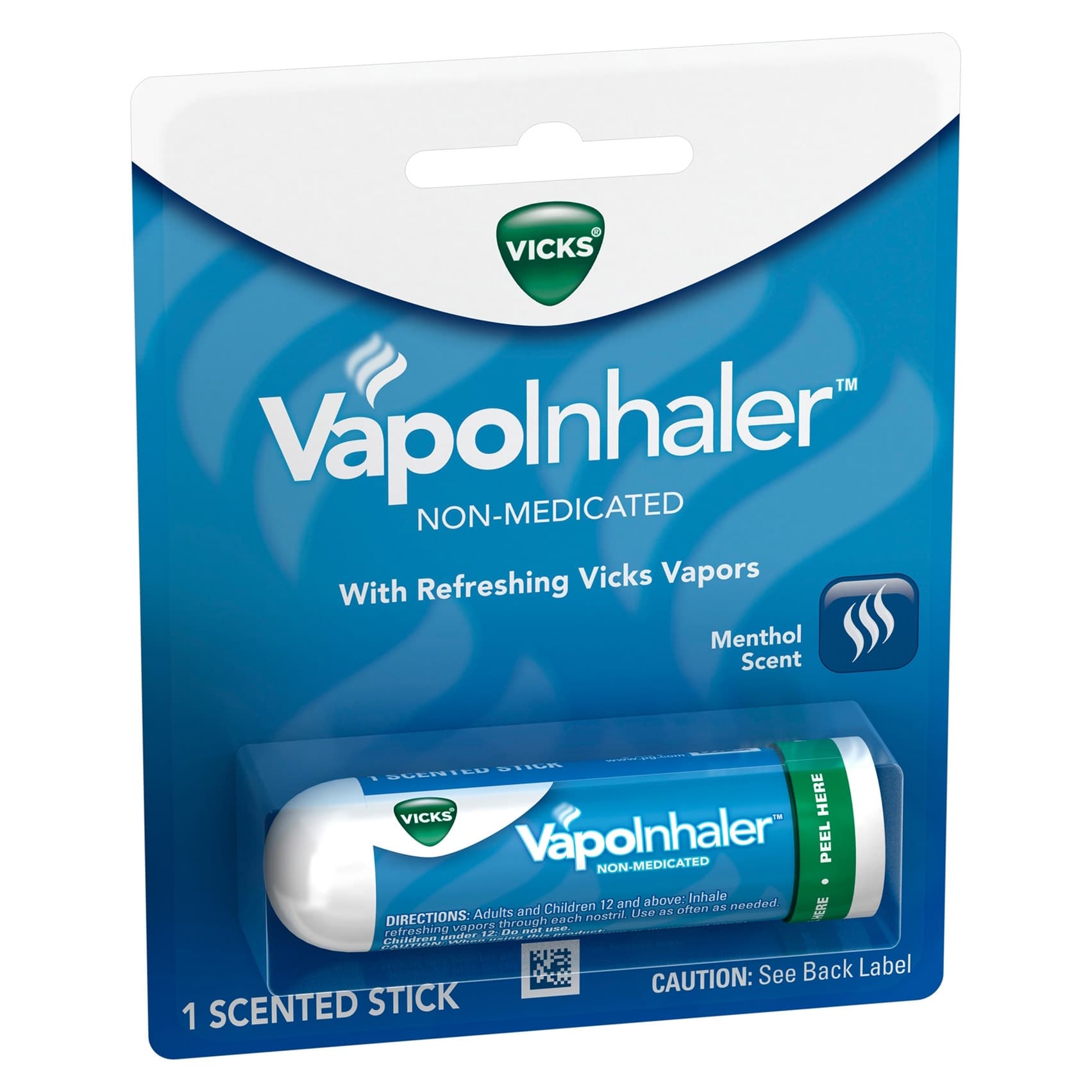 Vicks Vapoinhaler Cold And Cough Relief Inhalant Stick