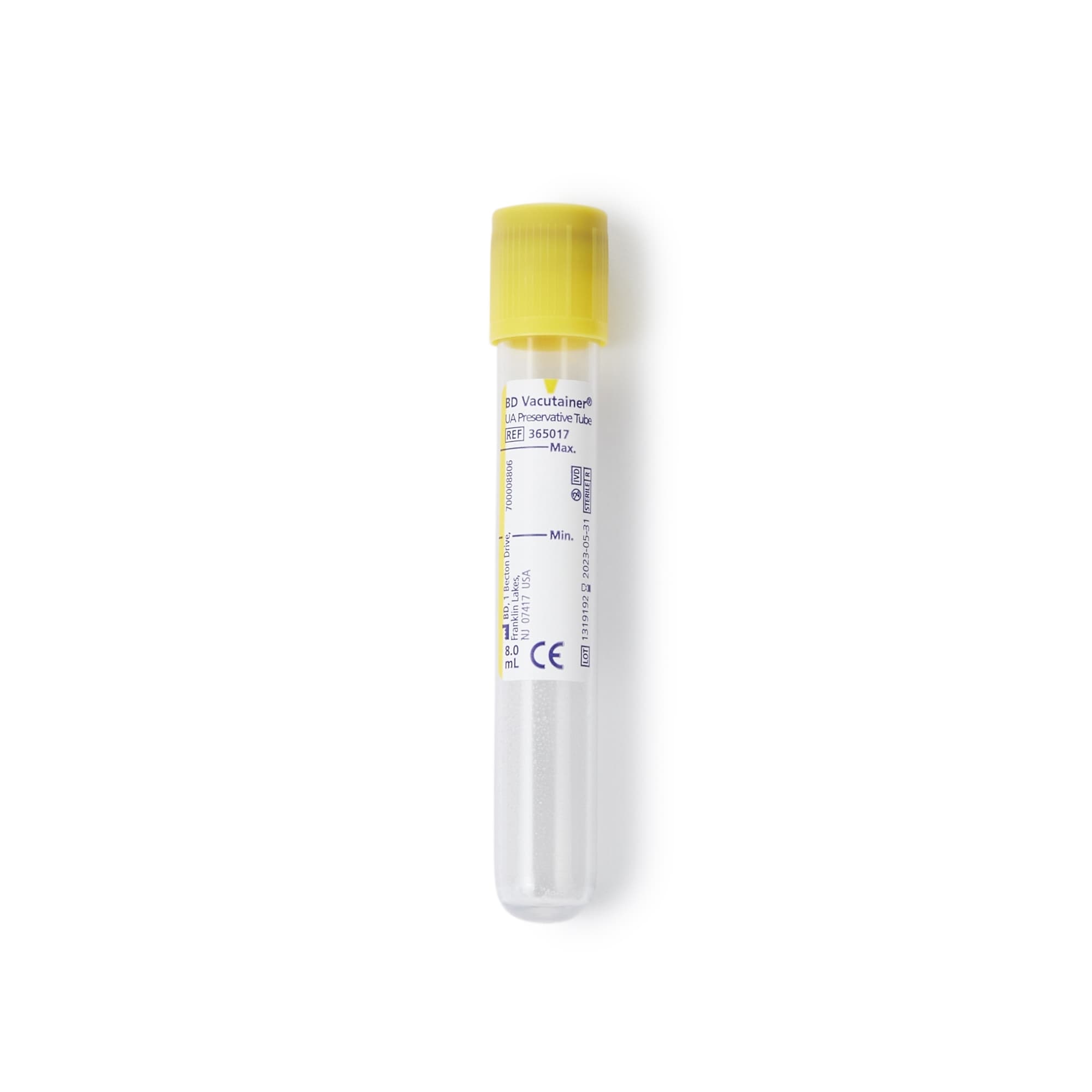 BD Vacutainer Urinalysis Tube with Preservative for Urinalysis - Image 4