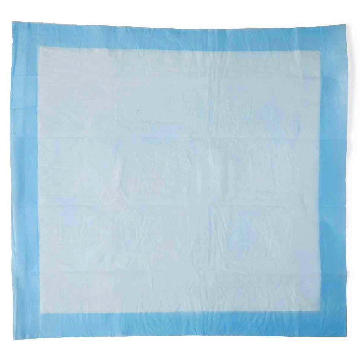 Medline Protection Plus Underpad, Blue - Image 2