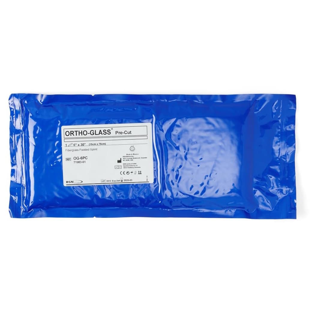 Ortho-Glass Pre-Cut Splints, 6 Inch x 30 Inch - Box of 5 - Image 1
