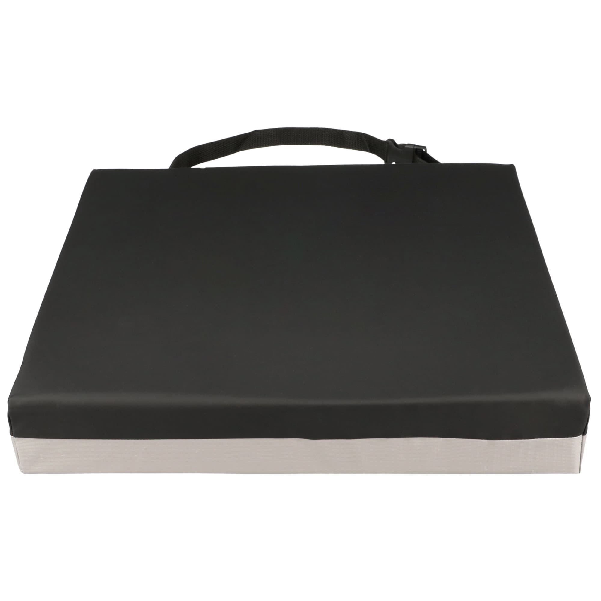 McKesson Gel Seat Cushion With Black Nylon Cover, 22 W X 18 D X 3 H Inch, 350 lbs. Weight Capacity - Image 1