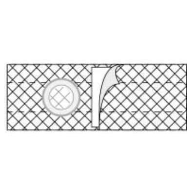 Nu-Hope Nu-Form 5" Ostomy Support Belt, 3" White, Large - Image 1