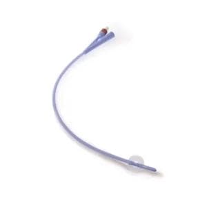 Dover 2-Way Foley Silicone Urethral Catheter, 22 FR, 30mL - Each - Image 1