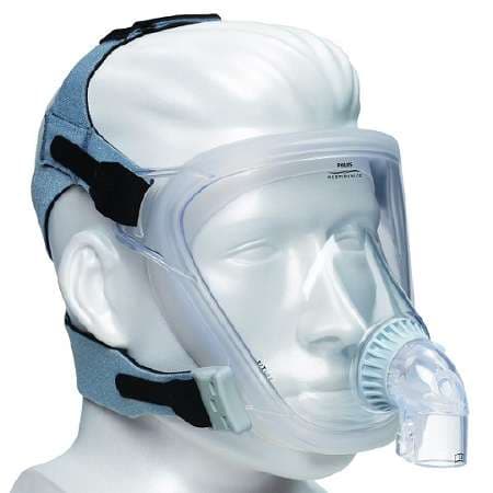 FitLife Full-face Mask with Headgear, Large - Image 1