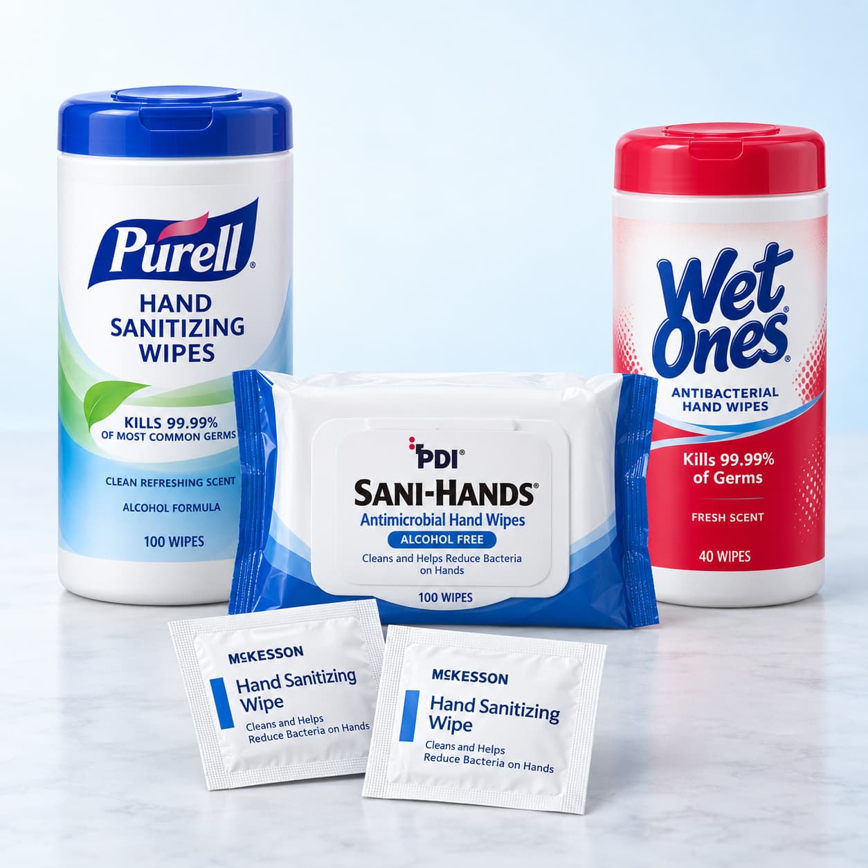 Hand Wipes category