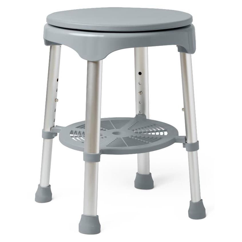 Medline Swivel‑Seat Adjustable Shower Stool - Image 1