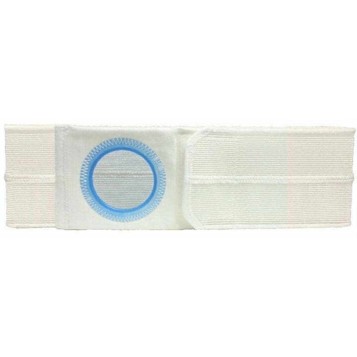Nu-Hope 6" Regular Ostomy Support Belt without Prolapse Flap, No Hole 2XL, White - Image 1