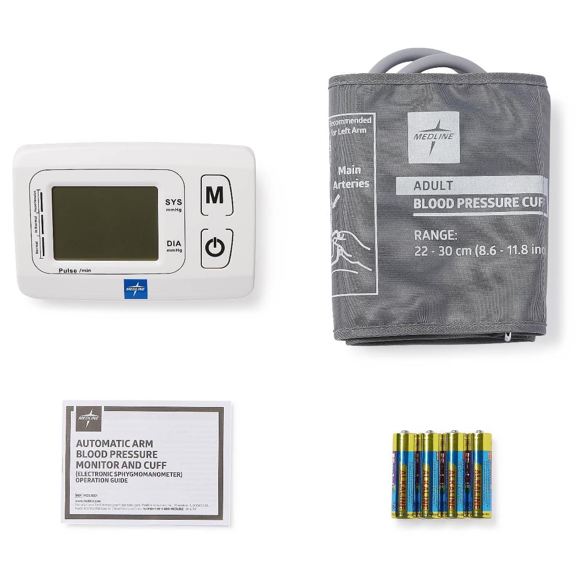 Medline Automatic Digital Upper Arm Adult Cuff BP Monitor - Image 3