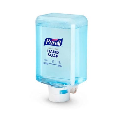 Purell Antimicrobial Hand Soap Refill for ES10 Soap Dispenser, Fragrance Free, 1200 mL - Case of 2 - Image 3