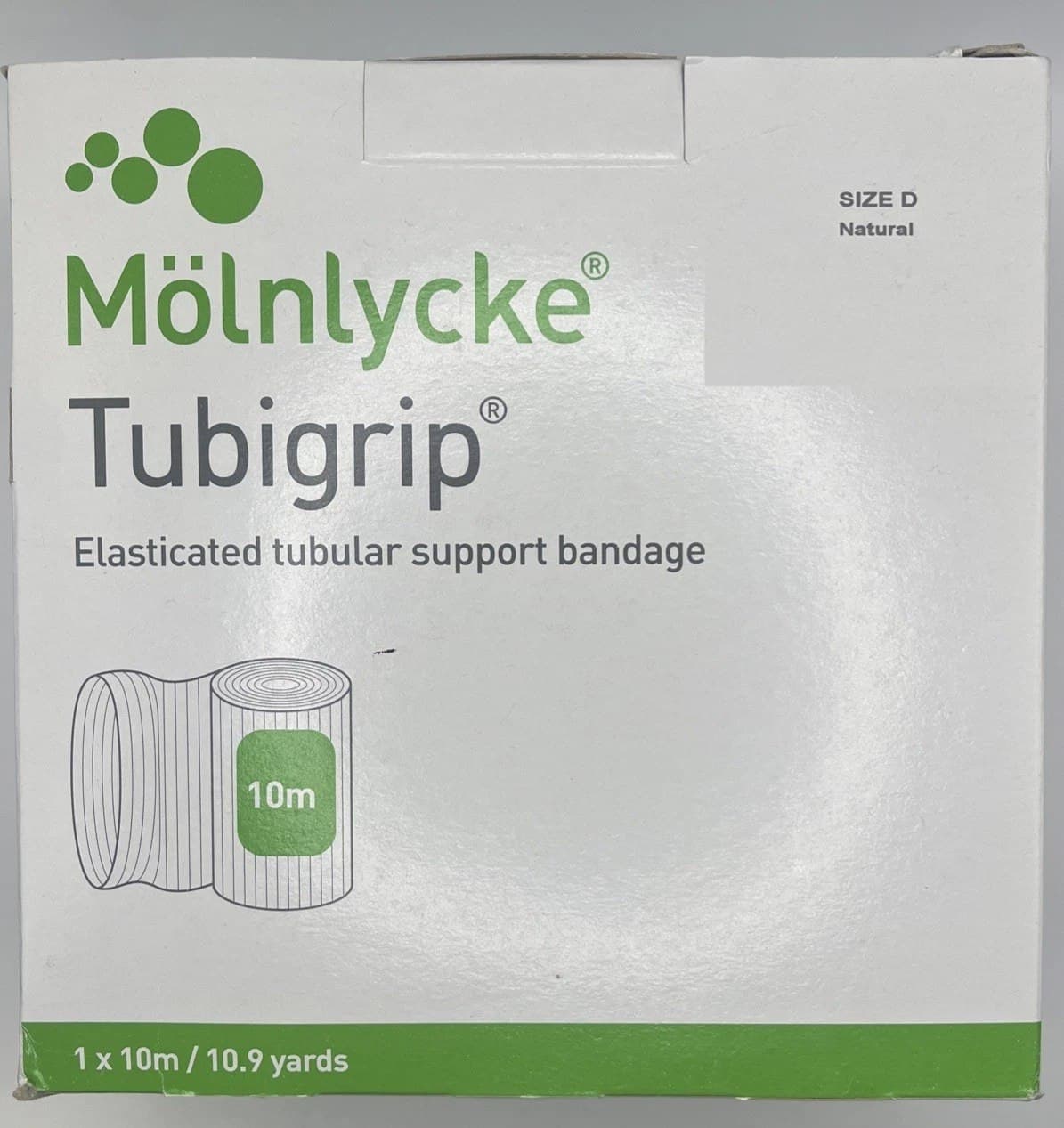 Tubigrip Elastic Tubular Support Bandage Natural Color, 3 Inch x 11 Yard, Size D - Each - Image 1