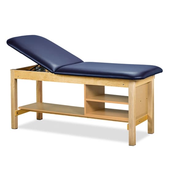 Clinton Premium, Classic 500 Series, Treatment Table with Shelving - Image 1
