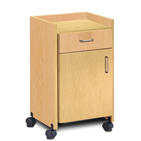 Clinton Mobile Bedside Cabinet - Image 2