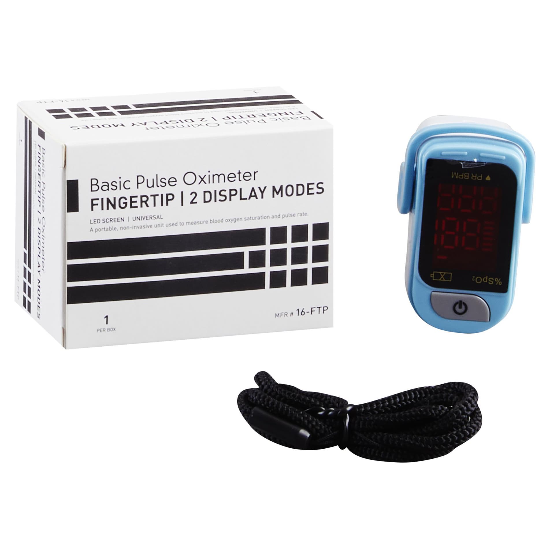 McKesson Fingertip Pulse Oximeter Without Alarm - Each - Image 1