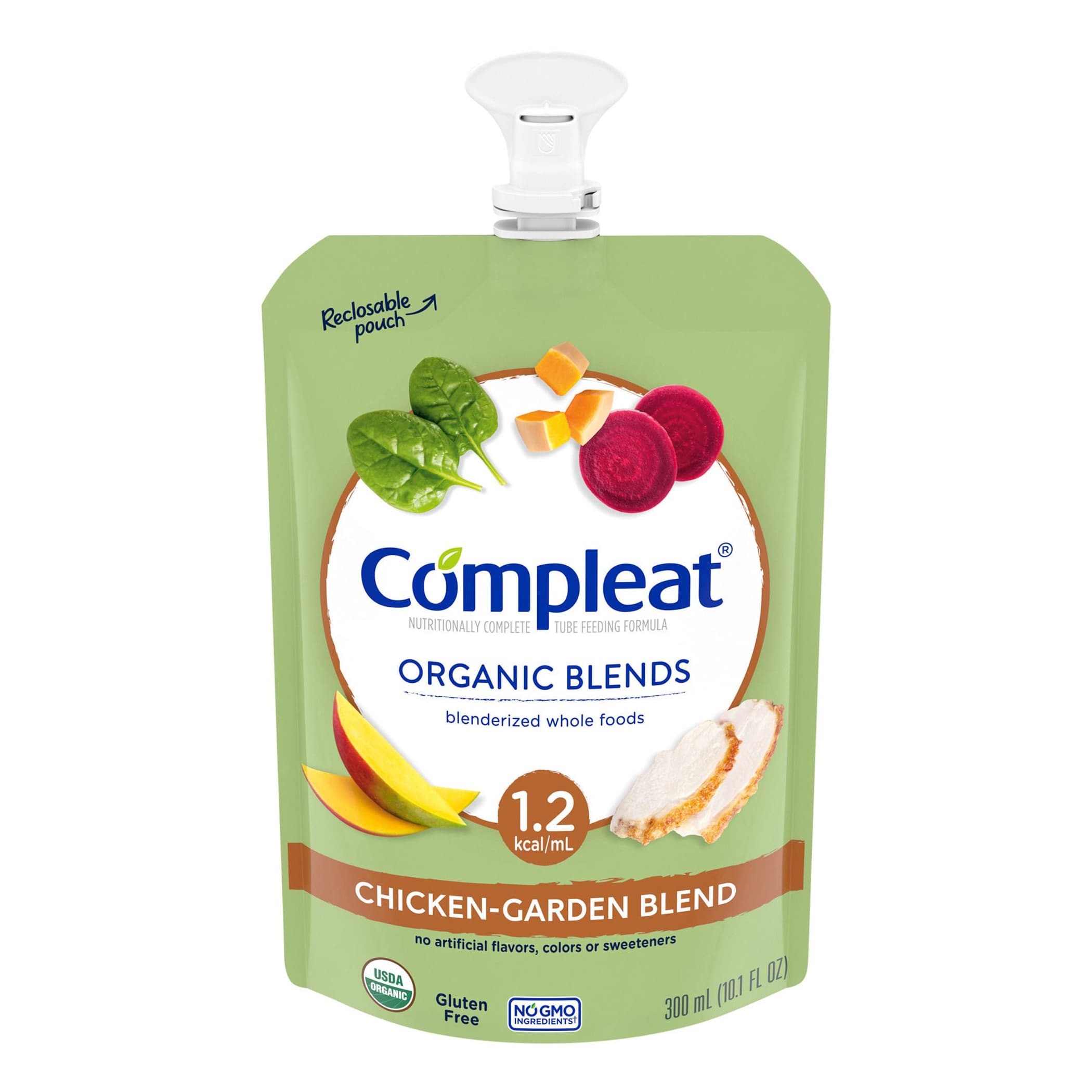 Compleat Organic Chicken-Garden Blend Tube Feeding Formula - Image 1