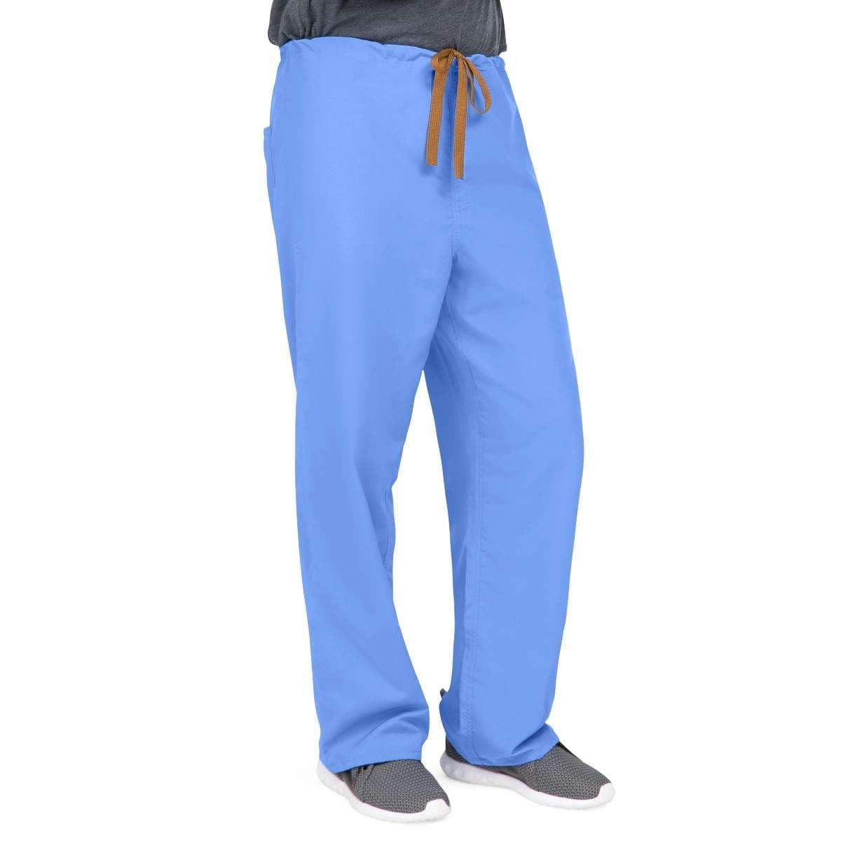 PerforMAX Unisex Reversible Front Drawstring Scrub Pants, Angelica Color Coding, Charcoal, 2XLarge - Image 1