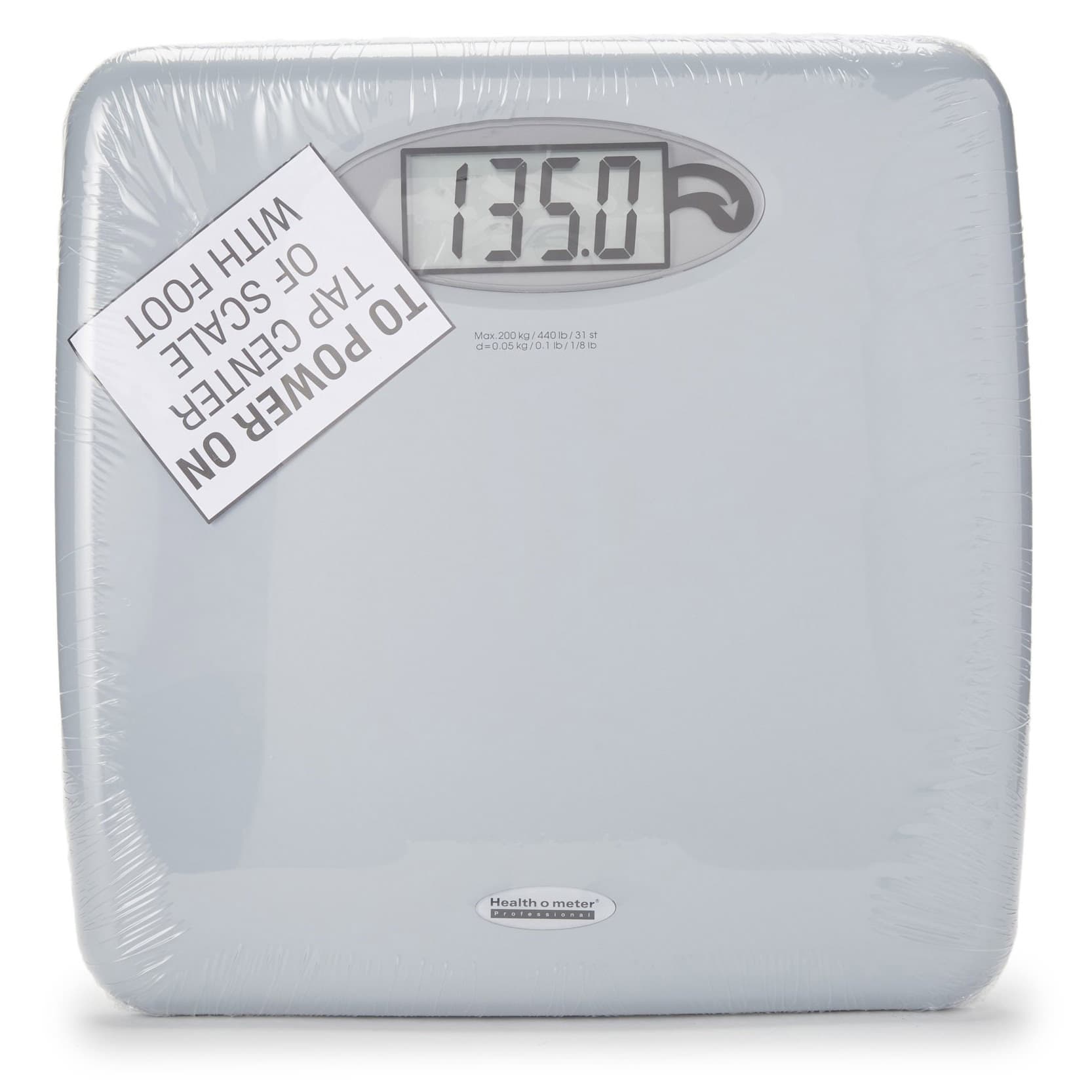 Health O Meter Digital Display Step On Floor Scale, 440 lbs. - Image 3