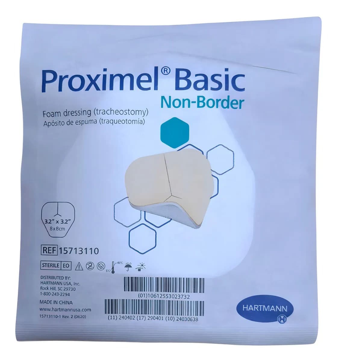 Proximel Basic Non-Border Two-Layer Polyurethane Foam Dressing - Image 4