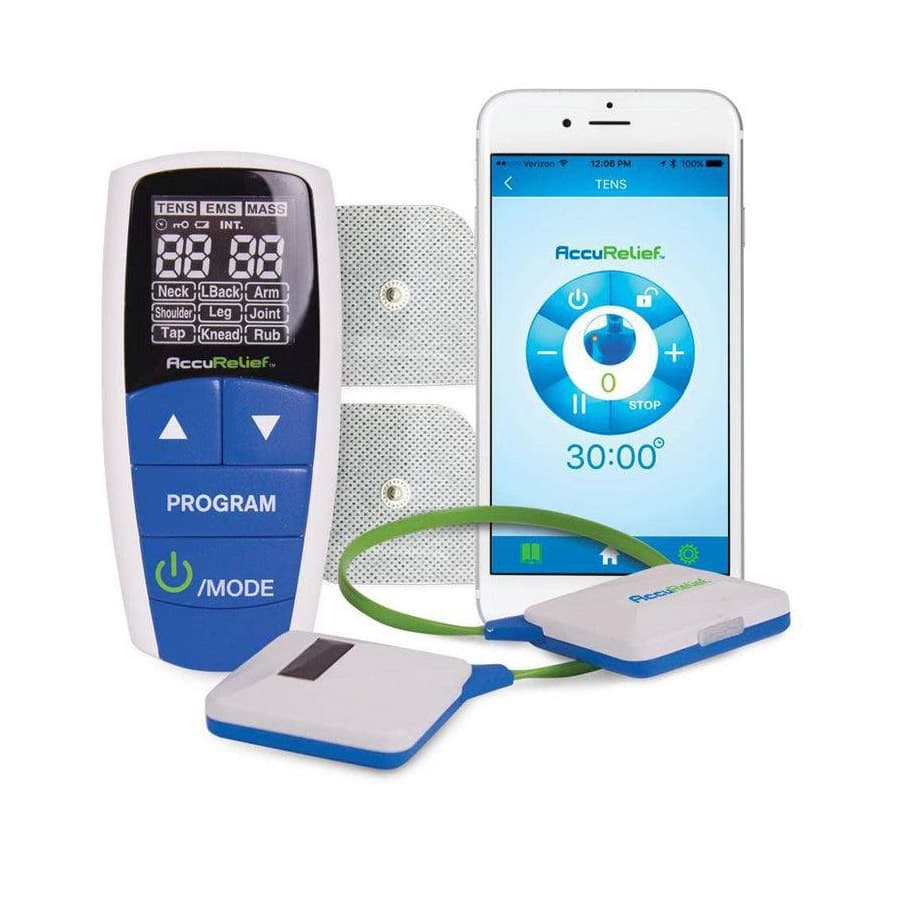 AccuRelief Wireless 3-in-1 Pain Relief TENS Device with Remote and Mobile App - Image 2
