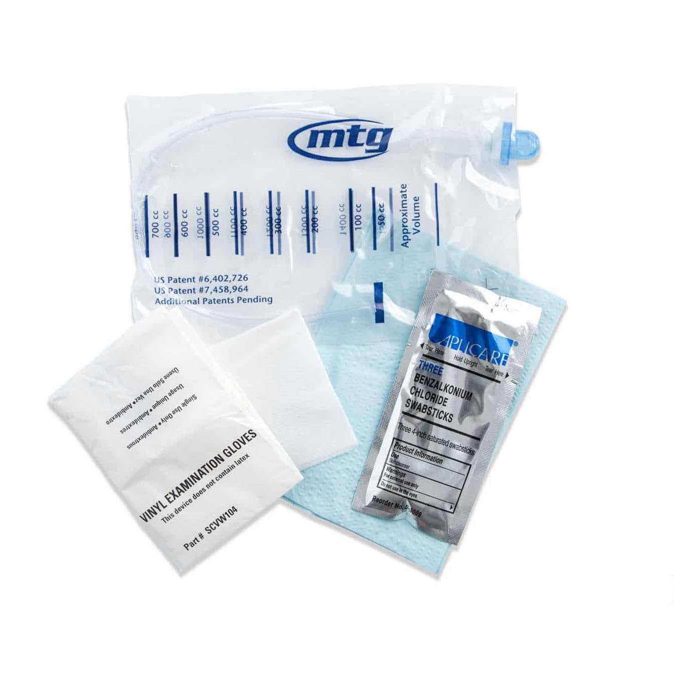 EZ-Advancer Male No-Touch Soft Closed System Catheter Kit
