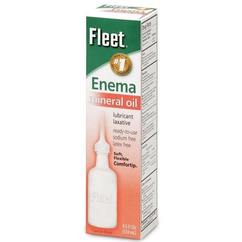 Fleet Mineral Oil Enema, Disposable, 4.5 oz - Image 1