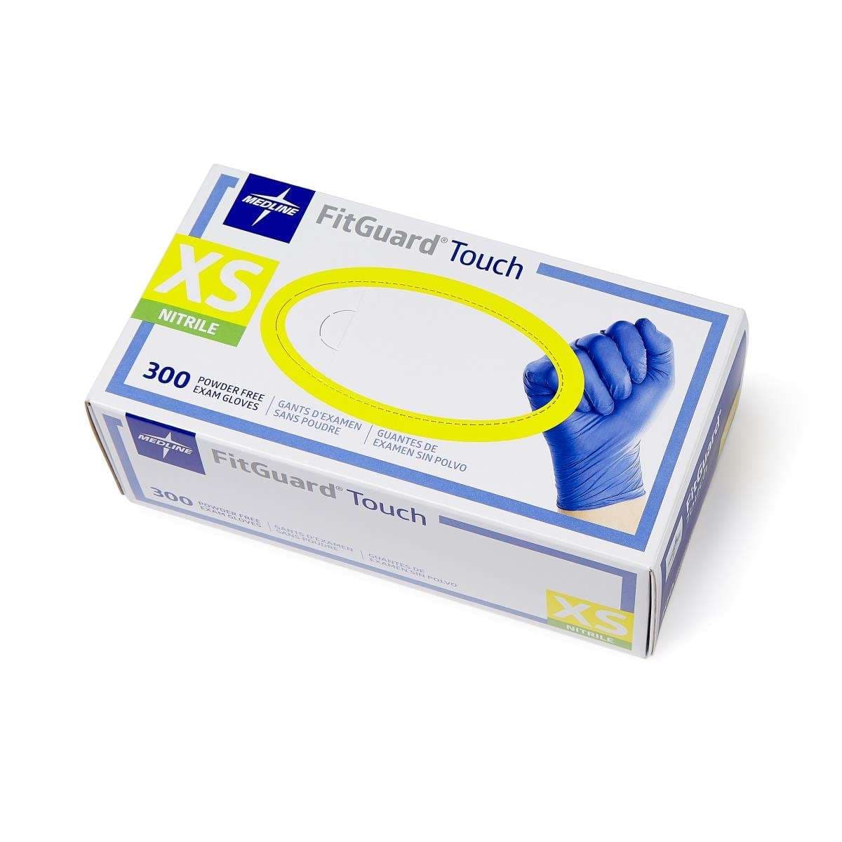 FitGuard Touch Powder-Free Exam Glove, Extra Small - Carton of 3000 - Image 1