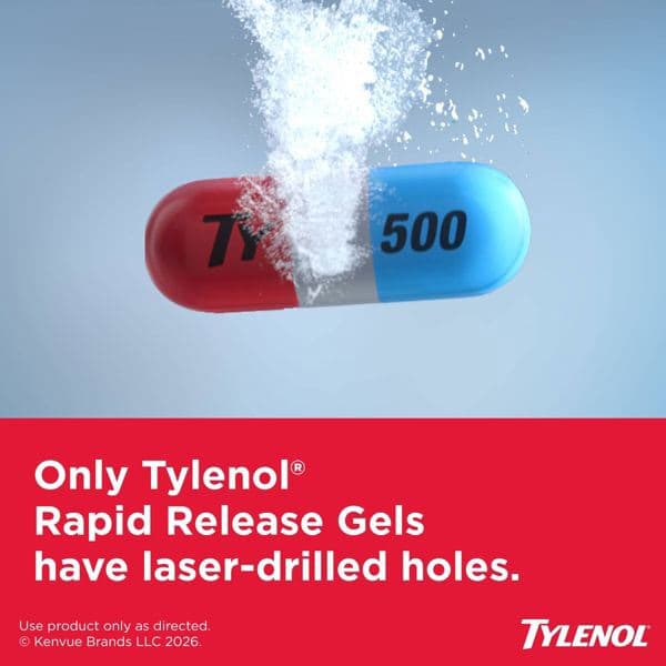Tylenol Extra Strength Rapid Release Gels - Image 3