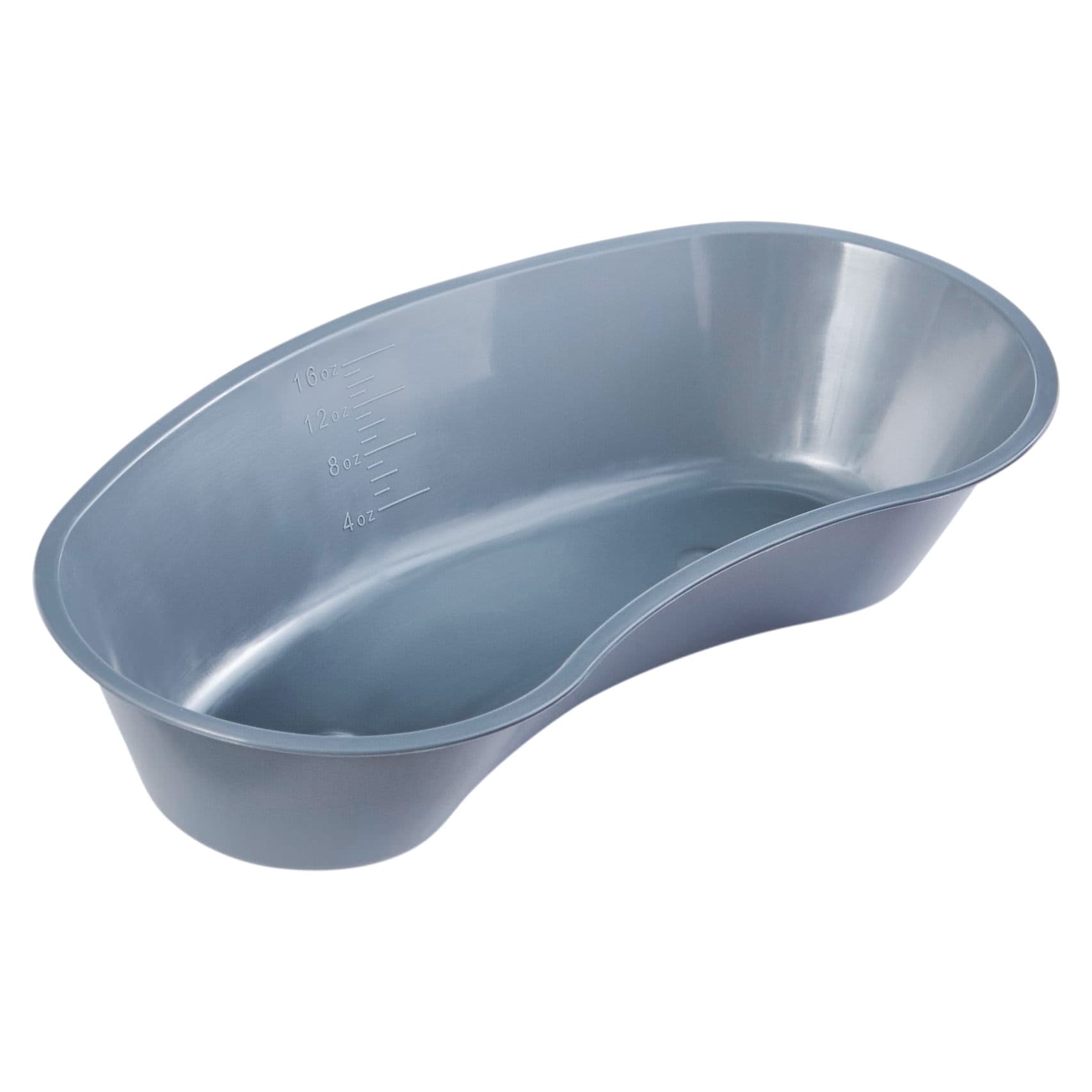 McKesson Plastic Single Patient Use Emesis Basin, 16 oz - Case of 250 - Image 1